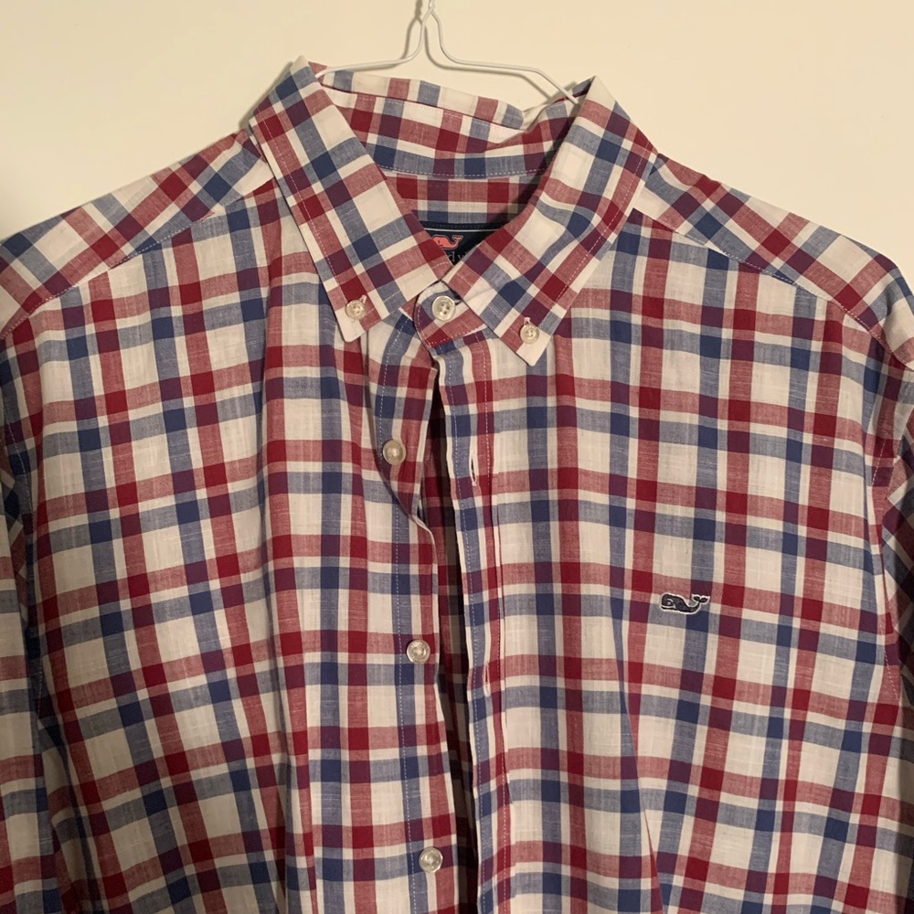 Vineyard Vines Men’s Button Down Whale Shirt